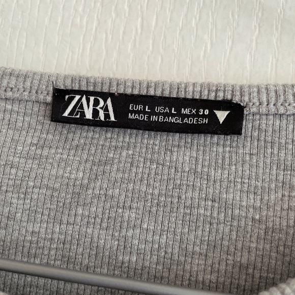 ZARA Ribbed Jackets with Buttons - Picture 3 of 4